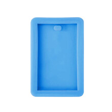 Silikonform, Gepäcketiketten-Form, Anhänger,-Blau