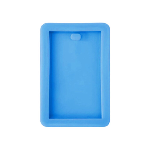 Silikonform, Gepäcketiketten-Form, Anhänger,-Blau