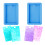 Silikonform, Gepäcketiketten-Form, Anhänger,-Blau 6