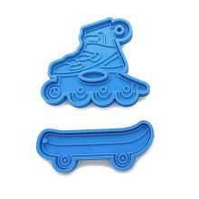 Keychain Pendant Silicone Mold Crystal Epoxy Resin Casting-Blue
