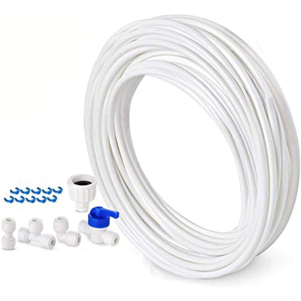 Versatile Water Line Kit For Refrigerators, High-Strength Leak-Resistant Connections For Reverse Osmosis Systems, Nsf Certified Quick Fittings For 9340959455584