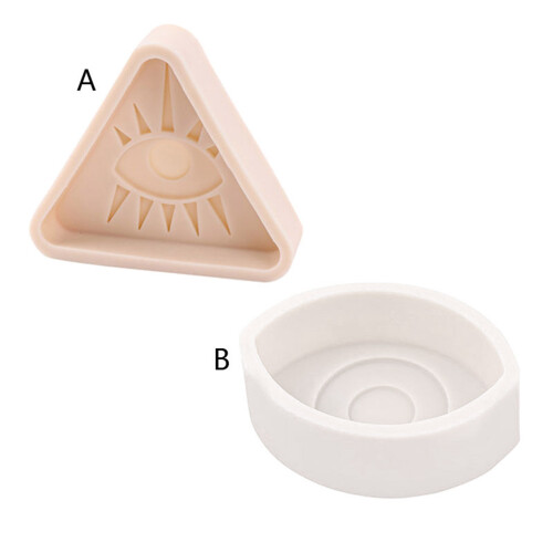 All-Seeing Eye for Triangle Candle Soap Molds Aromatherapy-A 1
