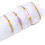 Ensemble de perles d'espacement, 2160 pièces, diverses perles de 6
