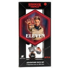 Sirius Dice SDZ900204 Stranger Things Adventure Dice - Eleven - Set of 7