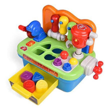 Screwdriver Toy Set Toolbox Educational Building Toy for Toddlers Kids