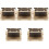 5Sets Holz DIY Holographischer Bausatz Für Kinder Beige 4