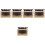 5Sets Holz DIY Holographischer Bausatz Für Kinder Beige 5