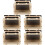 5Sets Holz DIY Holographischer Bausatz Für Kinder Beige 7