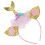 3St Glitter Gouden Zeemeermin Haaraccessoires Verkleedfeest 3