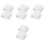 4Paren Dames Witte Armhoezen Warm En Comfortabel Half- 5
