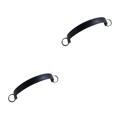 2St Zwarte Mode Portemonnee Strap Vervanging Voor Damestassen 2