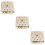 3Sets Kinder Holz Memory Denkspiel Bunt 11