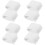 4Paren Dames Witte Armhoezen Warm En Comfortabel Half- 7