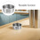 2St Cocktail Shaker Rvs Voor Bar En Thuis Spill-Proof 8