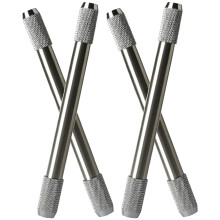 8St Compacte Metalen Potloodverlengers Voor Hobby En Schoolwerk