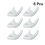 18St Ocarina Houder Keramische Witte Handvorm Decor Accessoires 10