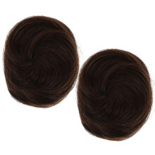 6Stk Haarklammer Dutt Clip Mit Haarverlängerung Helle Für Damen