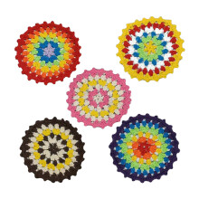 15Ud Manteles Redondos De Para Taza Uso Doméstico Multicolor