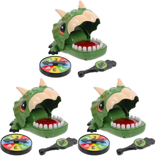 3Jgo De Dedos Biting Verde, Juguete Infantil Creativo 2