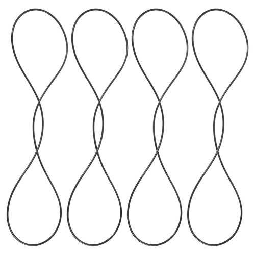 12Ud Negras Para Olla, Ajustable Para Cocina 2