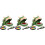 3Jgo De Dedos Biting Verde, Juguete Infantil Creativo 5