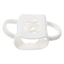 2Ud Cubierta Blanca Flexible Para Biberón Anticaída Con Mango