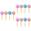 12Ud Esponjas De Reutilizables Para Con Mango De Madera 8