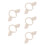 5Pz Fascia Beige Con Orecchie Pecora Cartoon Morbida E Comoda 10