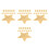 80Pz Patch Sequin Stella Khaki Per Abbigliamento, E 2