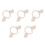 5Pz Fascia Beige Con Orecchie Pecora Cartoon Morbida E Comoda 6