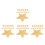 80Pz Patch Sequin Stella Khaki Per Abbigliamento, E 7