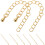 16Pz Kit Estensione Oro Per Collane Bracciali E Cavigliere 10