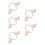 5Pz Fascia Beige Con Orecchie Pecora Cartoon Morbida E Comoda 8