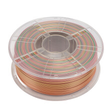 PLA filament pro 3D tiskárny, ekologický, hedvábný, lesklý, rychlá změna barevného gradientu, kompatibilní s FDM3D tiskárnami, duhový,