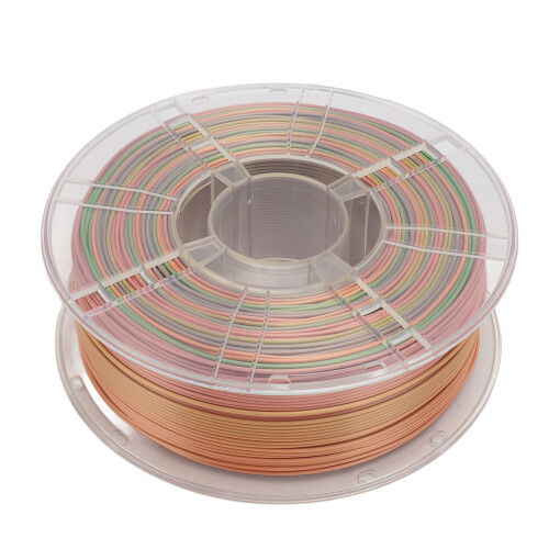 Τρισδιάστατος εκτυπωτής PLA Filament Eco Friendly Silk Shiny Fast Color Gradient Change Συμβατό με εκτυπωτές