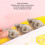 Large Capacity Double Sided Removable Dot Tape Roller for Scrapbook DIY (4pcs) 4