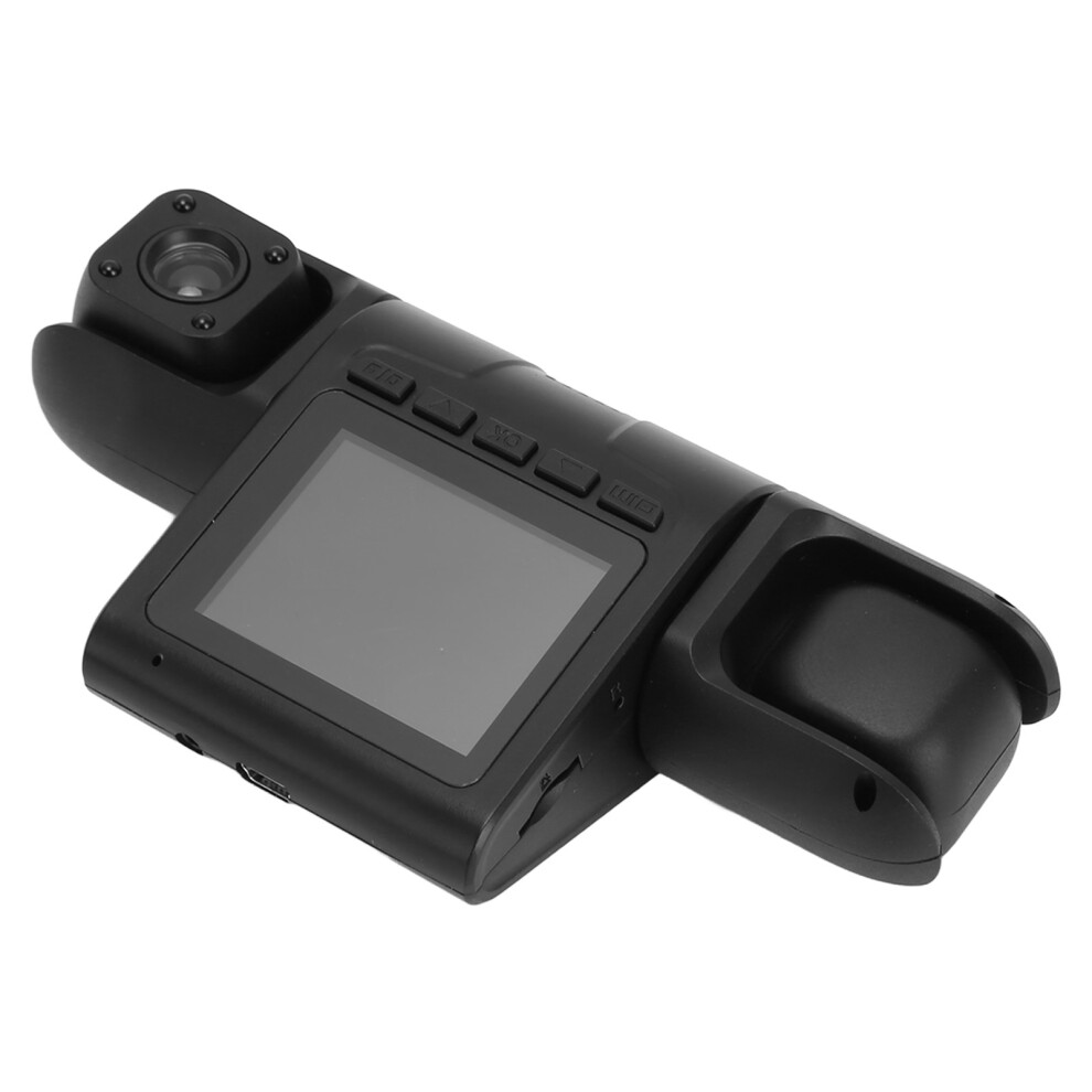 3 Lens Car Dash Cam 170 Wide 5Mp 2" Display Night Vision 4901369567110