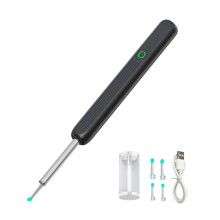 Wasserdichter Ohrenschmalzentferner mit HD-Kamera und LED-Licht, Ohrreiniger mit intelligenter App-Anbindung und robustem Metallgehäuse für