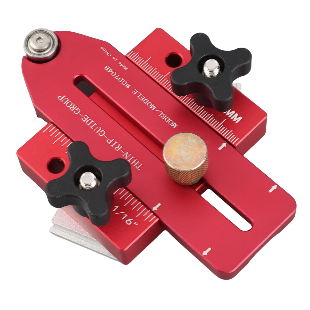 Table Saw Jig Aluminum Alloy Router Guide For Narrow Strip Cuts Diy Woodworking 9481375965735