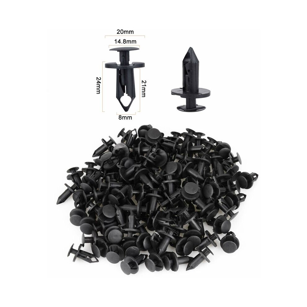 Universal Fender Clip Retainer, High-Quality Nylon Vibration Resistant Plastic Rivets Fastener Clips For Easy Installation On Various Vehicles 9169997109798