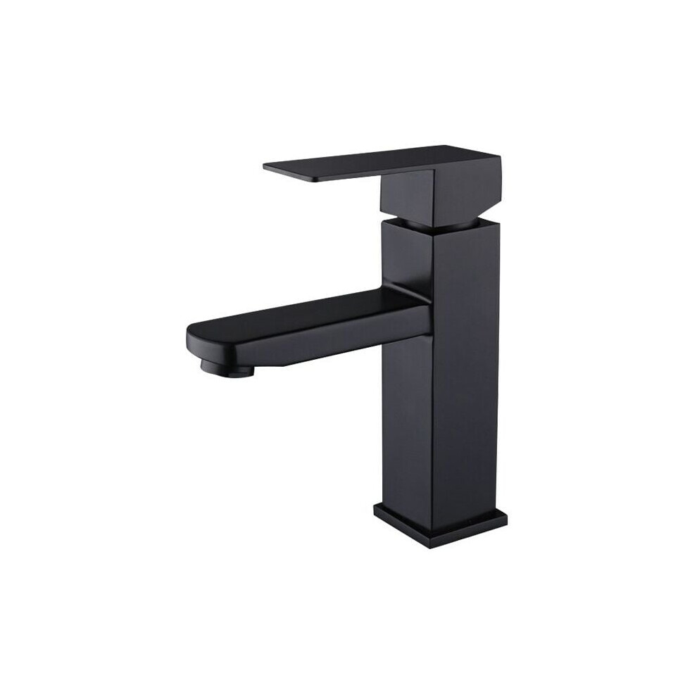 Single Handle Basin Faucet, Corrosion Resistant Ceramic Cartridge Deck Mount Installation For Sink, Dual Control Of Cold And Warm (1Pcs) 9128293042796
