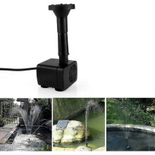 Pompa per fontana solare ecologica, pannello solare ad alta efficienza che garantisce un avvio rapido alla luce del sole, perfetta per la decorazione