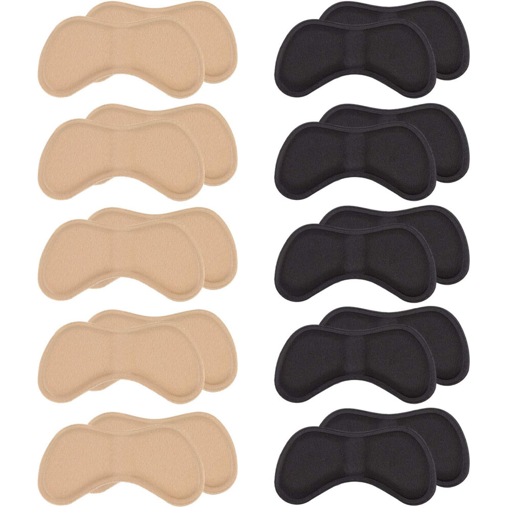 Heel Inserts, Back Of Heel Protectors For Improved Shoe Fit, Microfiber Materials Ensure Comfortable Heel Cushion, Non-Slip Shoes Experience Prevents