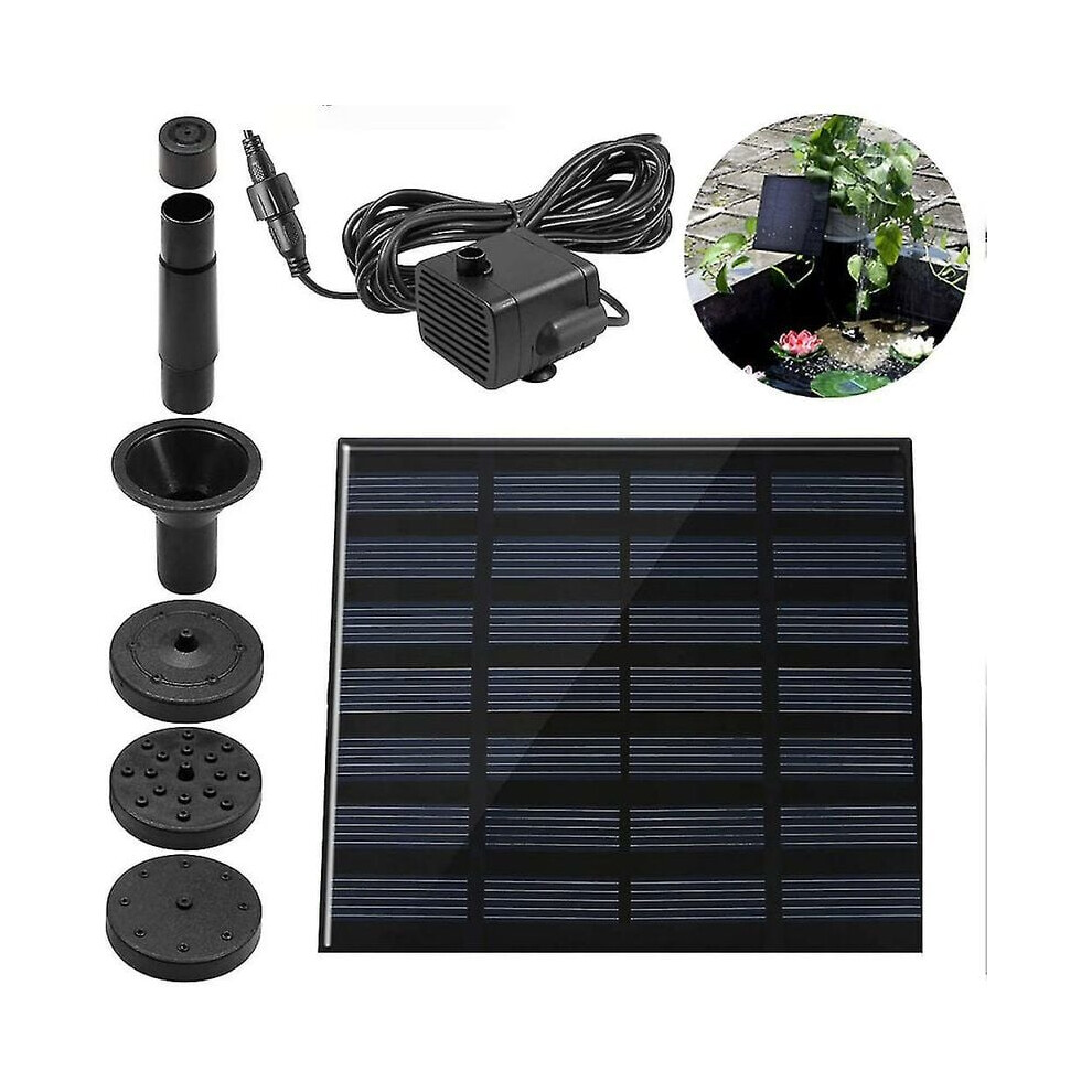 Submersible Water Pump, Eco-Friendly Solar Fountain Ensures Quick Start Under Sunlight, Perfect For Garden Decoration And Water Circulation For 9128293023078