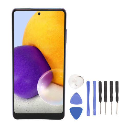 Αντικατάσταση οθόνης για Samsung Galaxy A72OLED με πλαίσιο LCD αφής, συναρμολόγηση