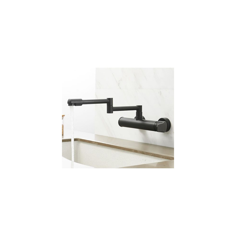 Matte Black Pot Filler, Eco-Friendly Design With 360 Degree Rotation For Unmatched Flexibility (Sus304 Stainless Steel) 9405630530636