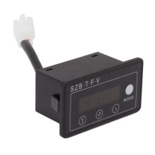 Misuratore di tensione per motore con display digitale 90-250V, strumento per generatori a risposta rapida