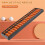 Plastic Abacus Arithmetic Abacus Kids Calculation Tool 17 digits 10