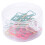 Metal Paper Clips 24 Pieces in PVC Box Bone 8