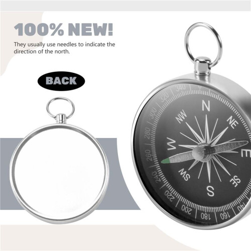 POCKET COMPASS HIKING SCOUTS CAMPING WALKING SURVIVAL AID GUIDES 2